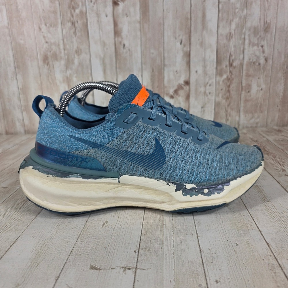 Nike ZoomX Invincible Run Flyknit‎ 3 Men's Blue Running Shoes DR2615 401 Sz 8.5